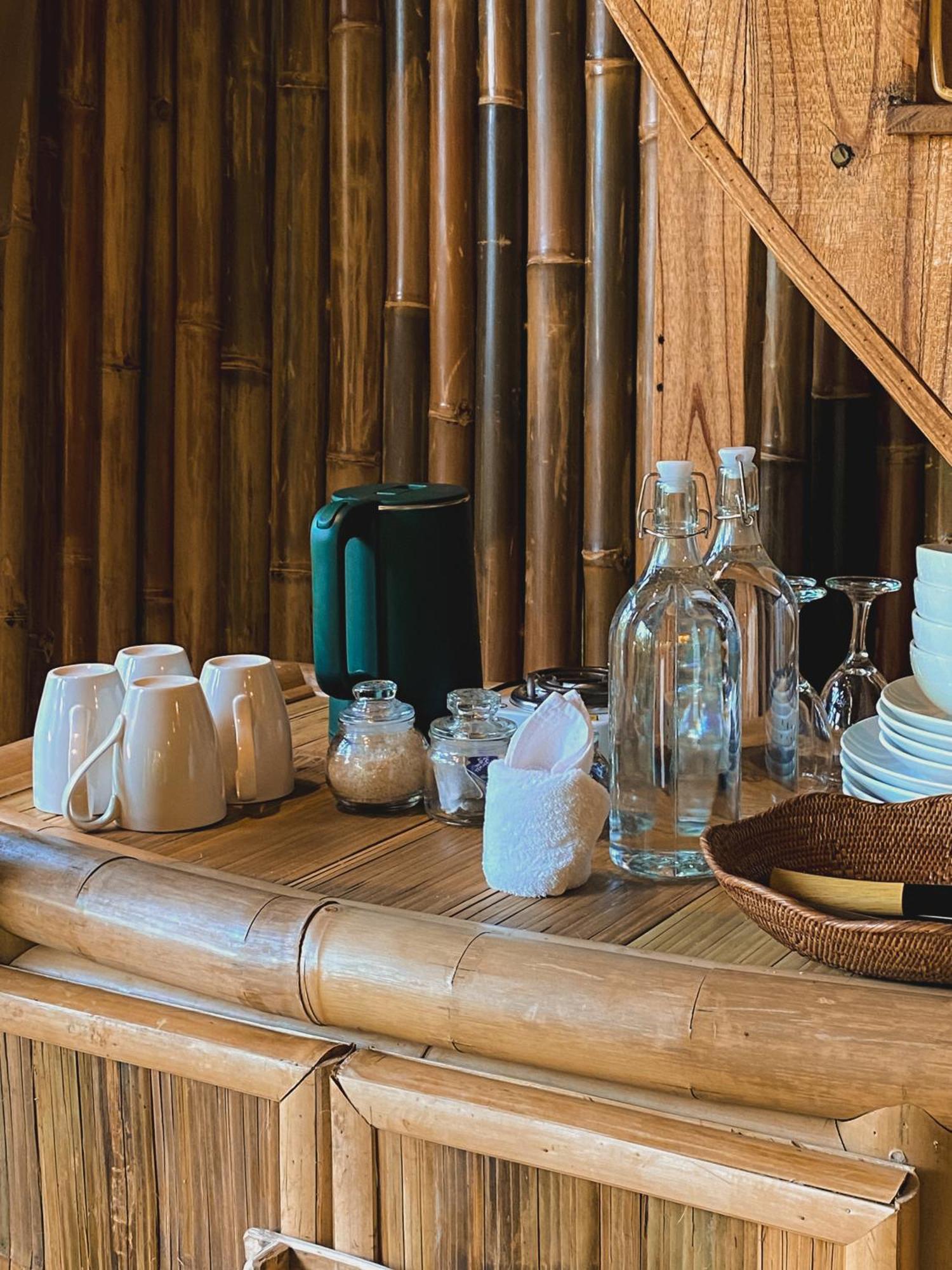 Alamvaya Bali Bamboo House Villa ซิเดอมัน ภายนอก รูปภาพ