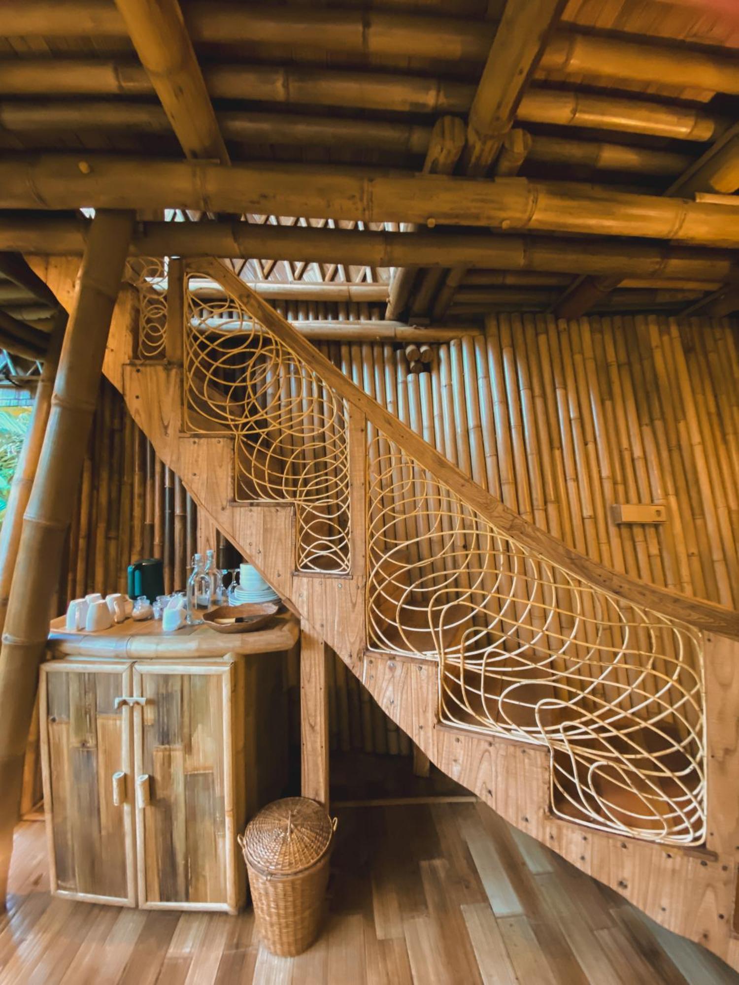 Alamvaya Bali Bamboo House Villa ซิเดอมัน ภายนอก รูปภาพ