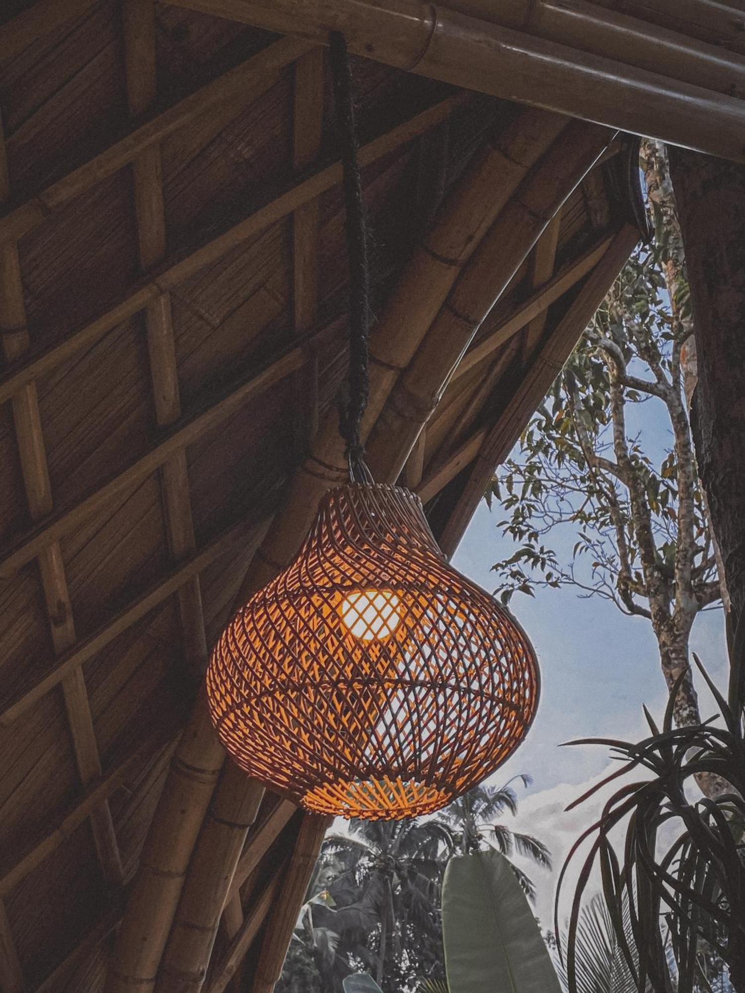 Alamvaya Bali Bamboo House Villa ซิเดอมัน ภายนอก รูปภาพ